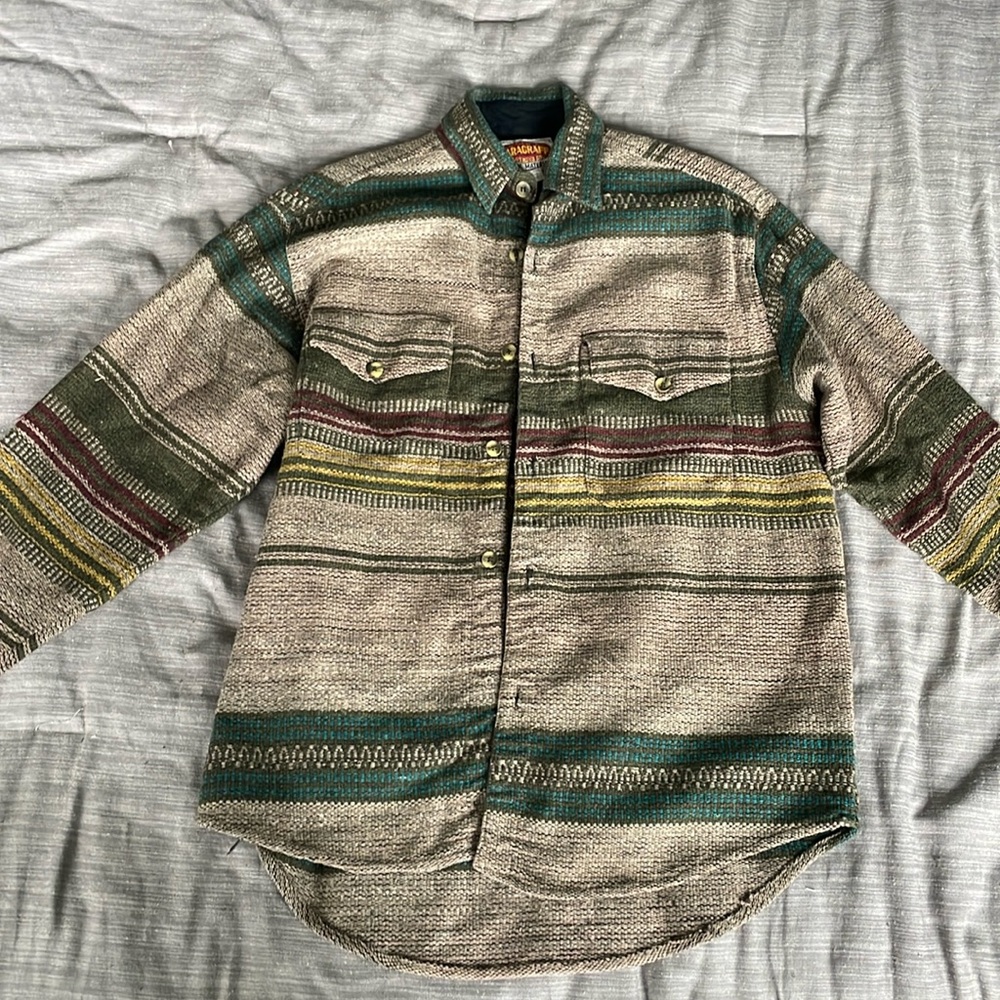 Striped Paragraff Clothing Co Button Up